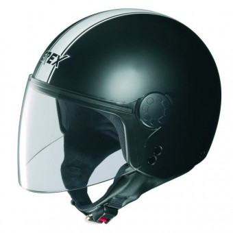 Casque Jet Grex DJ1 Visor Lollypop Flat Black 75
